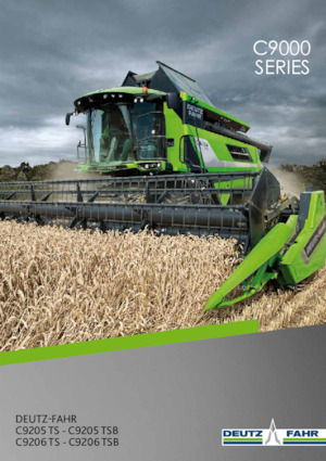 कंबाइन हार्वेस्टर DEUTZ-FAHR C 9206 TSB
