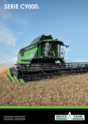 कंबाइन हार्वेस्टर DEUTZ-FAHR C 9306 TS