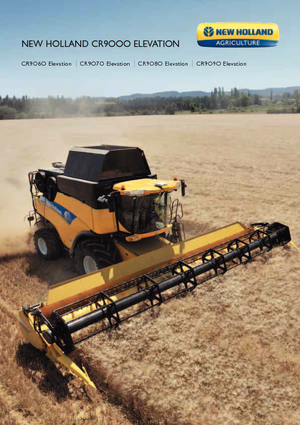 कंबाइन हार्वेस्टर New Holland CR 9090 Elevation