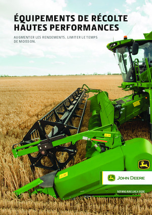 कंबाइन हार्वेस्टर कटरबार John Deere 735PF 