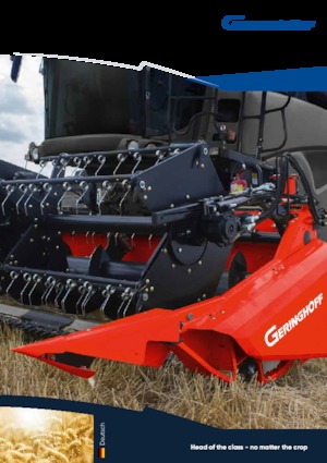 कंबाइन हार्वेस्टर कटरबार Geringhoff HV 660
