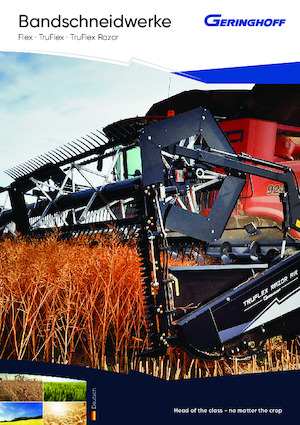 कंबाइन हार्वेस्टर कटरबार Geringhoff Flex 30