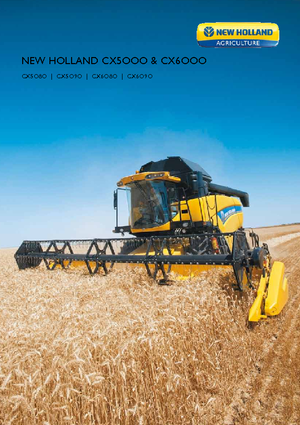 कंबाइन हार्वेस्टर New Holland CX 5080 SCR