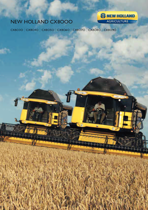 कंबाइन हार्वेस्टर New Holland CX 8050