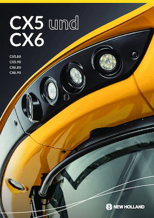 कंबाइन हार्वेस्टर New Holland CX6.80 