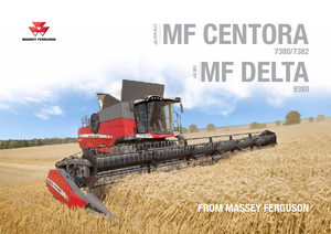 कंबाइन हार्वेस्टर Massey Ferguson Centora 7382