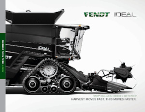 कंबाइन हार्वेस्टर Fendt Ideal 10