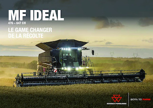 कंबाइन हार्वेस्टर Massey Ferguson Ideal 9 PL