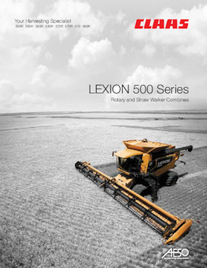 कंबाइन हार्वेस्टर Claas Lexion 585R