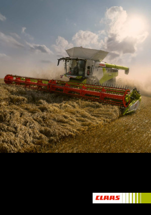 कंबाइन हार्वेस्टर Claas Lexion 8500 Terra Trac  