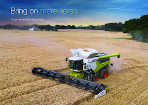कंबाइन हार्वेस्टर Claas Lexion 8600 Terra Trac 