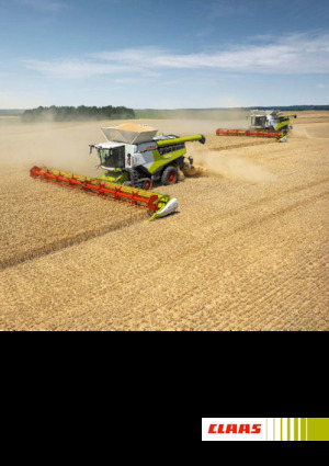 कंबाइन हार्वेस्टर Claas Lexion 8600 Terra Trac 