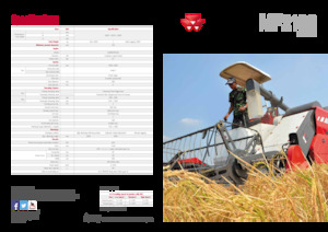 कंबाइन हार्वेस्टर Massey Ferguson MF 2168
