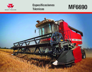 कंबाइन हार्वेस्टर Massey Ferguson MF 6690