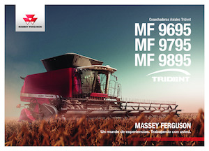 कंबाइन हार्वेस्टर Massey Ferguson MF 9895