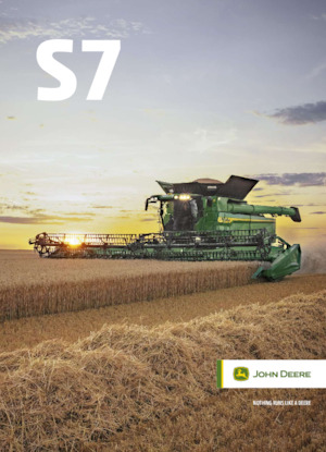 कंबाइन हार्वेस्टर John Deere S7 850  