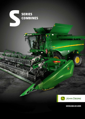 कंबाइन हार्वेस्टर John Deere S770 HM 