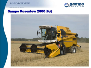 कंबाइन हार्वेस्टर Sampo Rosenlew SR 2035 Hydro