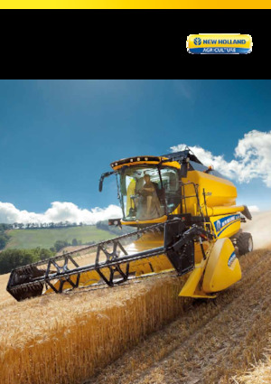 कंबाइन हार्वेस्टर New Holland TC 5.90 Hillside