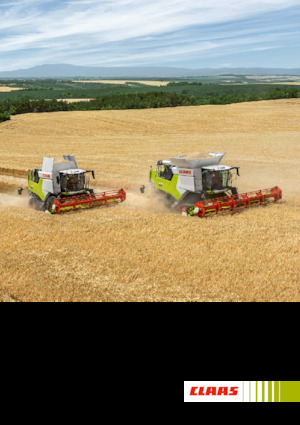 कंबाइन हार्वेस्टर Claas Trion 650 Montana