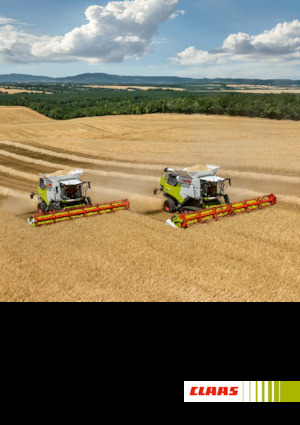 कंबाइन हार्वेस्टर Claas Trion 750   