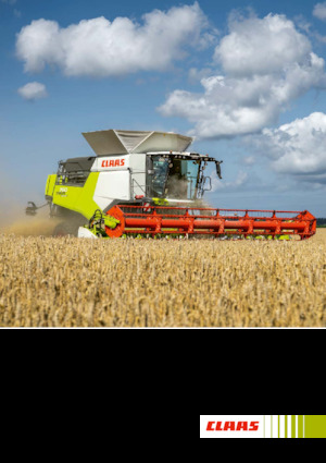 कंबाइन हार्वेस्टर Claas Trion 760 Terra Trac   