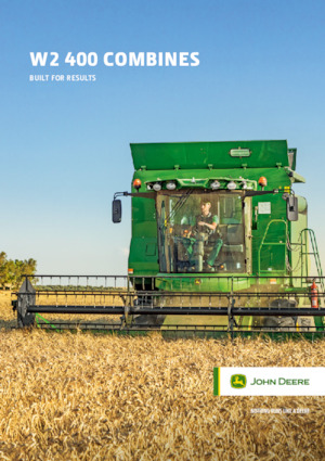 कंबाइन हार्वेस्टर John Deere W2 400