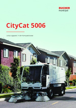 कॉम्पैक्ट स्वीपर Bucher-Schörling CityCat 5006