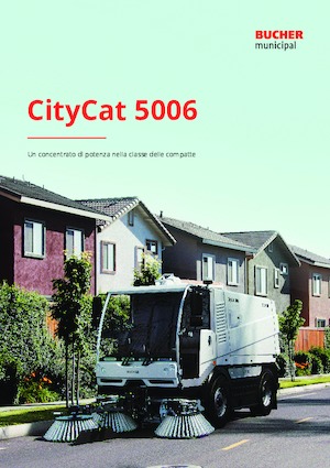 कॉम्पैक्ट स्वीपर Bucher-Schörling CityCat 5006