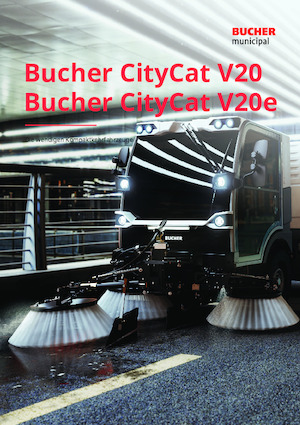 कॉम्पैक्ट स्वीपर Bucher-Schörling CityCat V20e