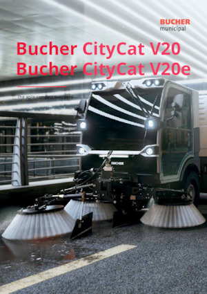कॉम्पैक्ट स्वीपर Bucher-Schörling CityCat V20e