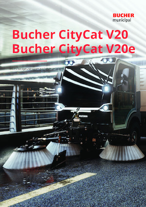 कॉम्पैक्ट स्वीपर Bucher-Schörling CityCat V20e