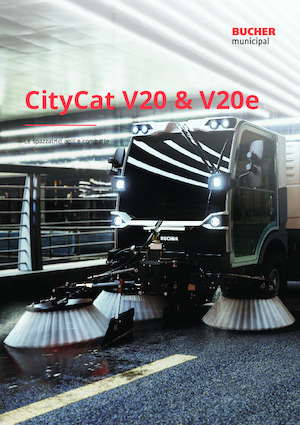 कॉम्पैक्ट स्वीपर Bucher-Schörling CityCat V20e