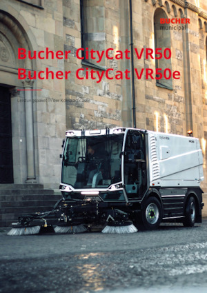 कॉम्पैक्ट स्वीपर Bucher-Schörling CityCat VR50