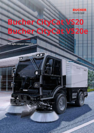 कॉम्पैक्ट स्वीपर Bucher-Schörling CityCat VS20e