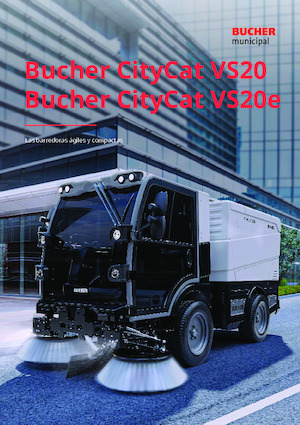 कॉम्पैक्ट स्वीपर Bucher-Schörling CityCat VS20e