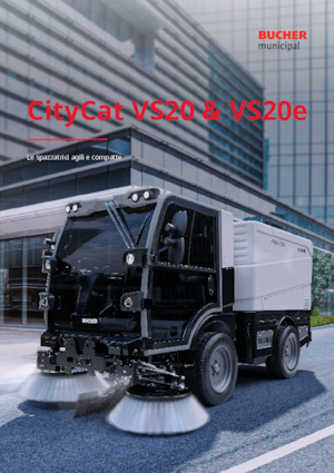कॉम्पैक्ट स्वीपर Bucher-Schörling CityCat VS20e