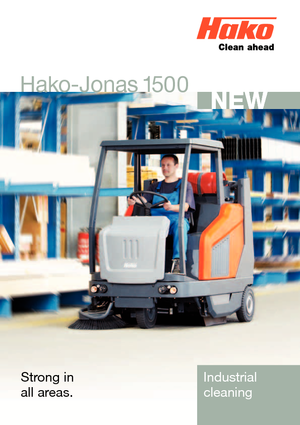 कॉम्पैक्ट स्वीपर Hako Jonas 1500 V