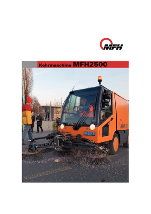 कॉम्पैक्ट स्वीपर Schmidt MFH 2500