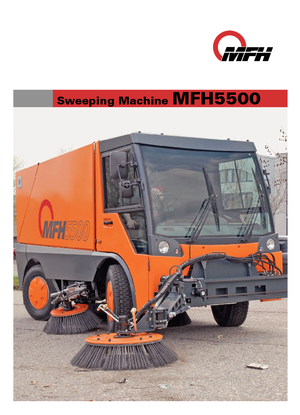 कॉम्पैक्ट स्वीपर Schmidt MFH 5500