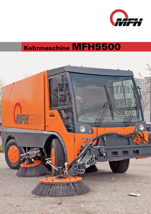 कॉम्पैक्ट स्वीपर Schmidt MFH 5500