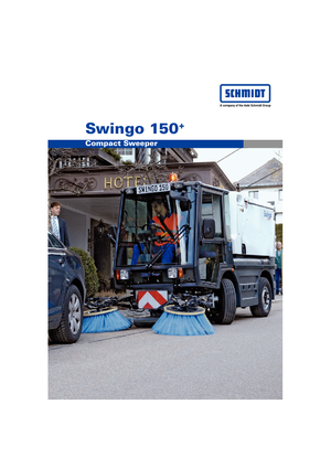 कॉम्पैक्ट स्वीपर Schmidt Swingo 150
