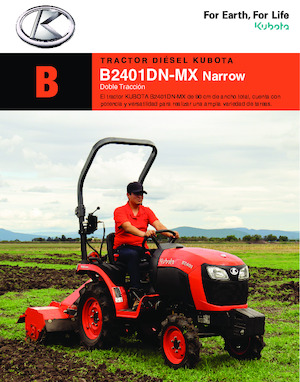 कॉम्पैक्ट यूटिलिटी ट्रैक्टर Kubota B2401DN-MX