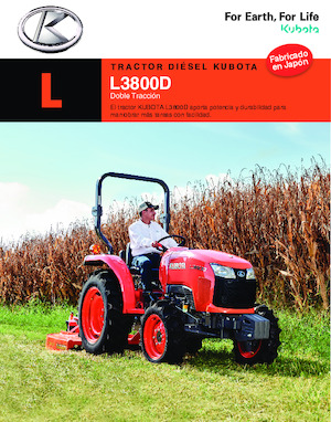 कॉम्पैक्ट यूटिलिटी ट्रैक्टर Kubota L3800D