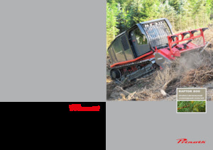 कॉम्पैक्ट यूटिलिटी ट्रैक्टर Prinoth Raptor 800