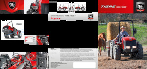 कॉम्पैक्ट यूटिलिटी ट्रैक्टर Carraro Tigre 3800