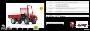 कॉम्पैक्ट यूटिलिटी ट्रैक्टर Carraro Tigrecar 3800