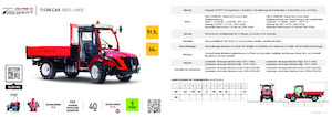 कॉम्पैक्ट यूटिलिटी ट्रैक्टर Carraro Tigrecar 6800 (PC)