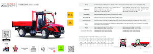कॉम्पैक्ट यूटिलिटी ट्रैक्टर Carraro Tigrecar 6800 (PC)