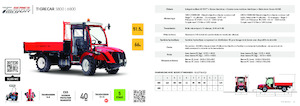 कॉम्पैक्ट यूटिलिटी ट्रैक्टर Carraro Tigrecar 6800 (PC)